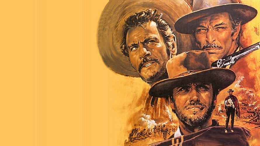The Good, the Bad and the Ugly Classic Western Movie Poster Art HD wallpaper
