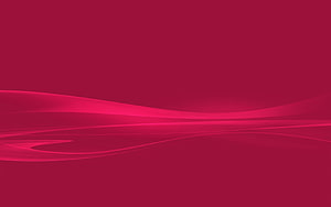 Abstract Crimson Wave Design with Flowing Pink Ribbons on Deep Red Background HD wallpaper