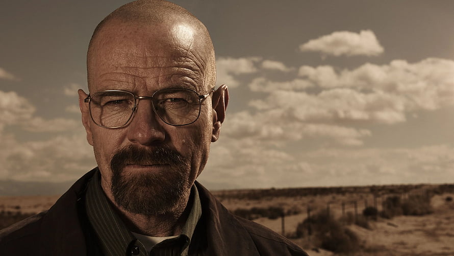 Walter White in the Desert from Breaking Bad HD wallpaper