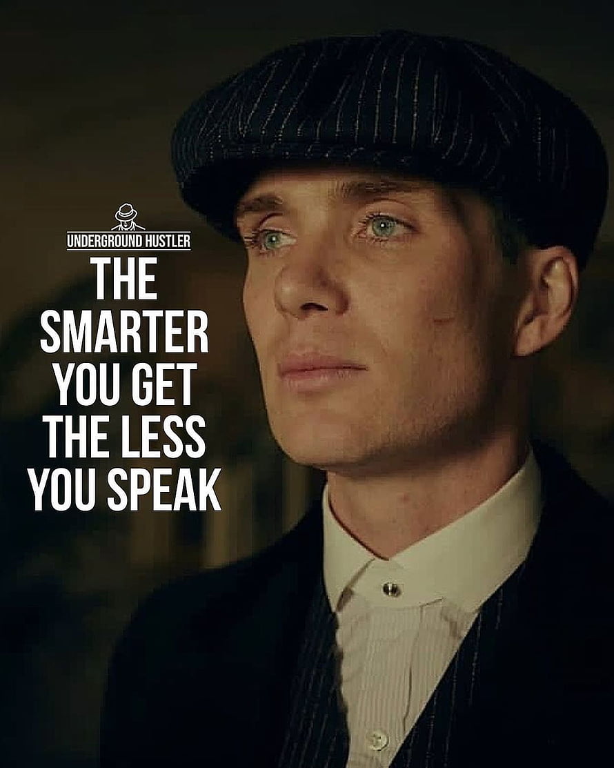 Tommy Shelby Peaky Blinders Portrait in Flat Cap and Pinstripe Suit HD phone wallpaper