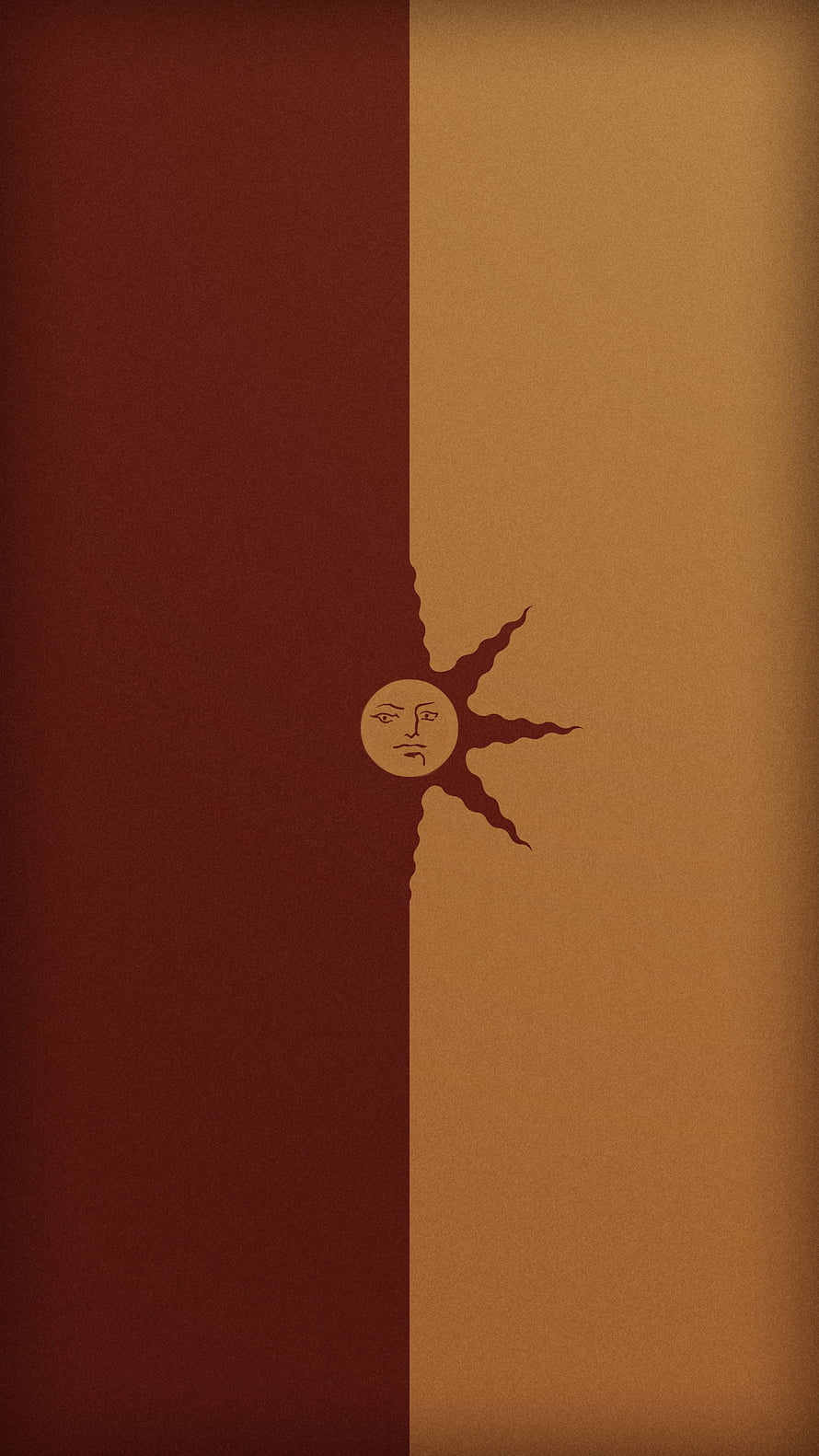 Dark Souls Praise The Sun Minimalist Split Screen Artwork HD phone wallpaper