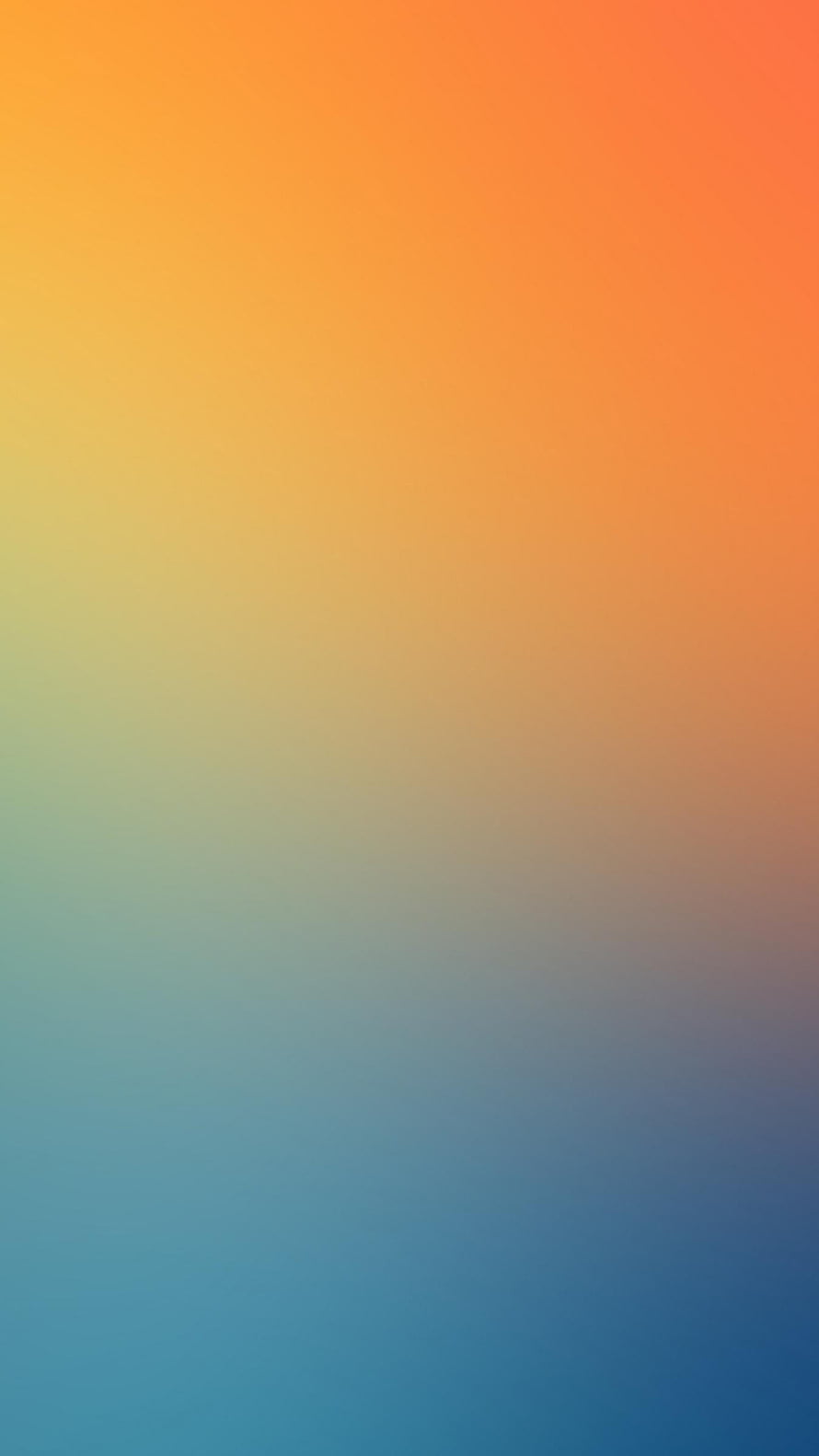 Warm Sunset to Cool Ocean Gradient Background with Smooth Color Transitions HD phone wallpaper