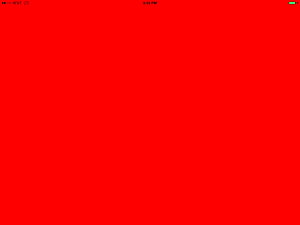 Solid Red Minimalist Screen with Status Bar and Battery Indicator HD wallpaper