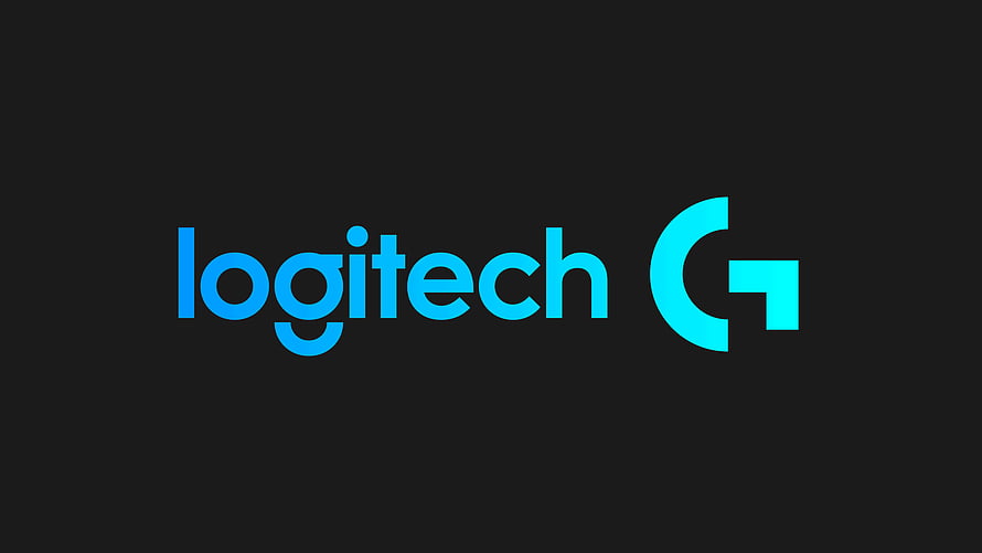 Logitech G Brand Logo on Dark Background HD wallpaper