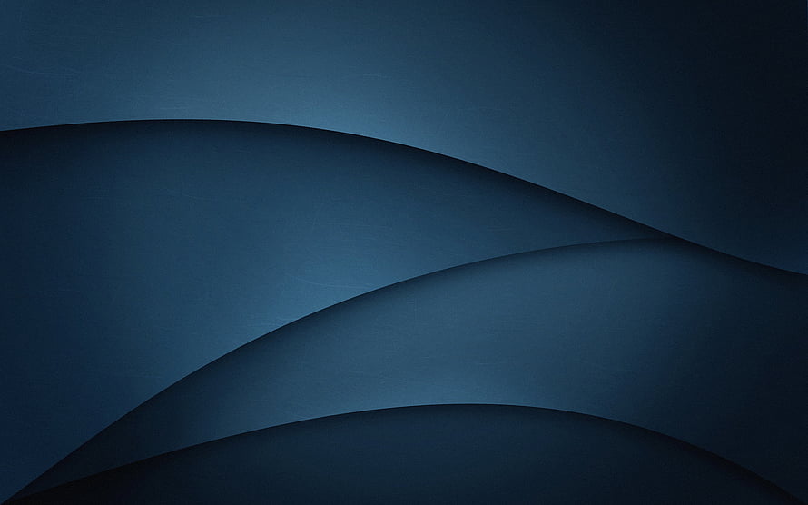Dark Blue Abstract Wave Flow Minimalist Gradient Background HD wallpaper