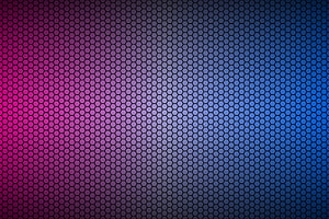 Abstract Hexagonal Mesh Gradient Background with Neon Pink and Blue Tones HD wallpaper