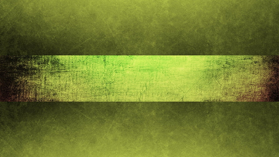 Grungy Green Abstract Texture Banner with Distressed Horizontal Stripe and Muted Olive Tones HD wallpaper