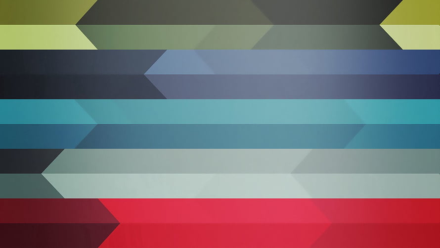 Abstract Geometric Stripes Wallpaper With Colorful Horizontal Bands And Subtle Shine HD wallpaper