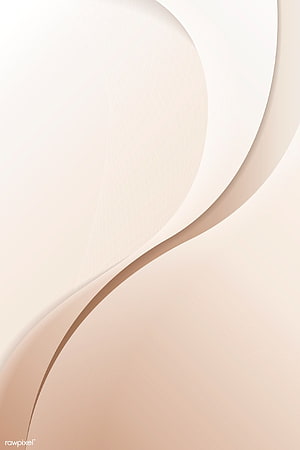 Elegant Beige Abstract Curved Background with Soft Layered Paper Texture and Minimalist Design HD phone wallpaper