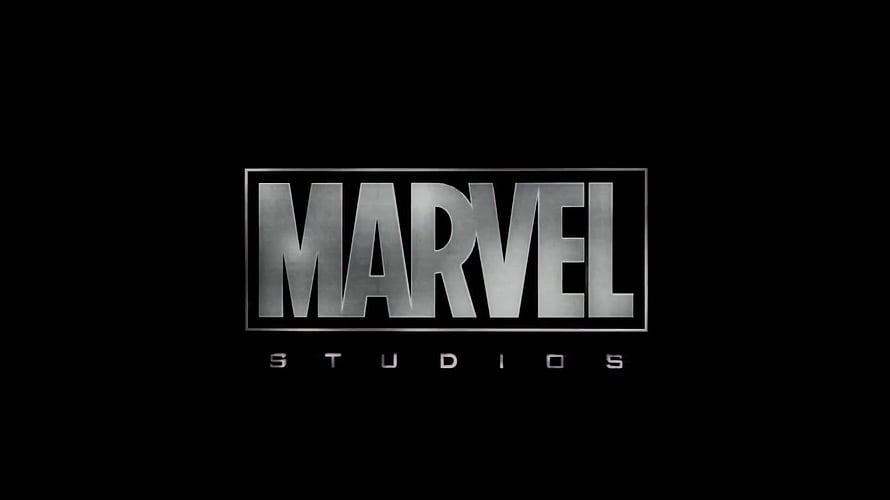 Monochrome Marvel Studios Logo on Black Background HD wallpaper
