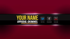 Hip Hop Style YouTube Channel Banner Template with Social Media Icons HD wallpaper