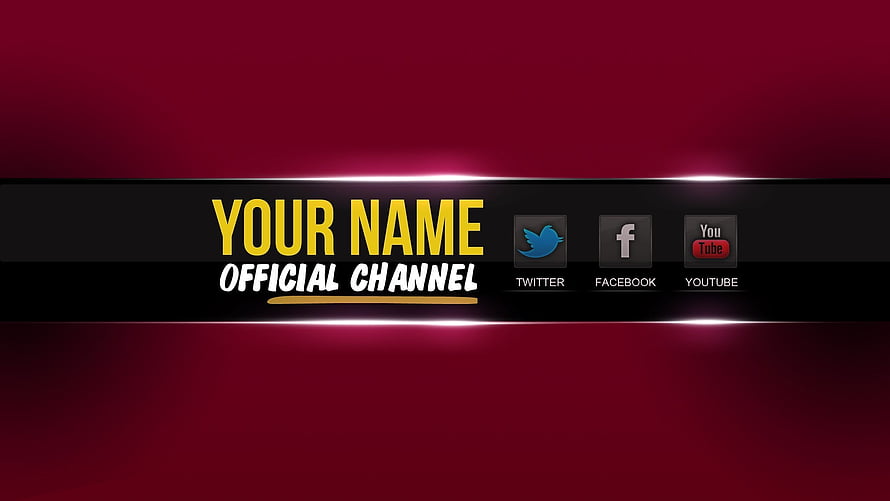 Hip Hop Style YouTube Channel Banner Template with Social Media Icons HD wallpaper