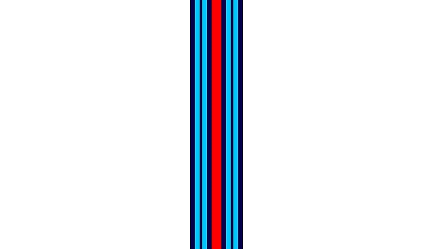 Minimalist Vertical Martini Stripe Pattern in Red, Blue, and Navy on White Background HD wallpaper