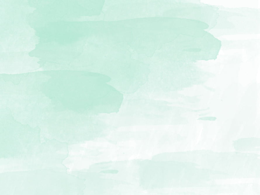 Soft Mint Green Watercolor Wash with Organic Textured Brushstrokes HD wallpaper