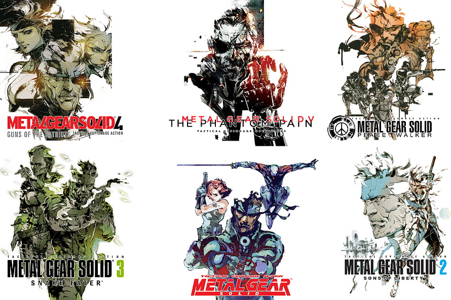 Metal Gear Solid Series Character Artwork Collection by Yoji Shinkawa HD wallpaper