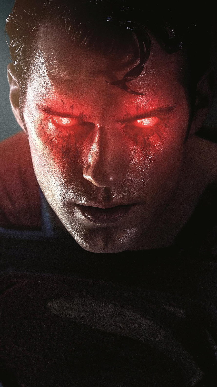 Batman v Superman: Dawn of Justice Dark Superman Close-Up Portrait HD phone wallpaper