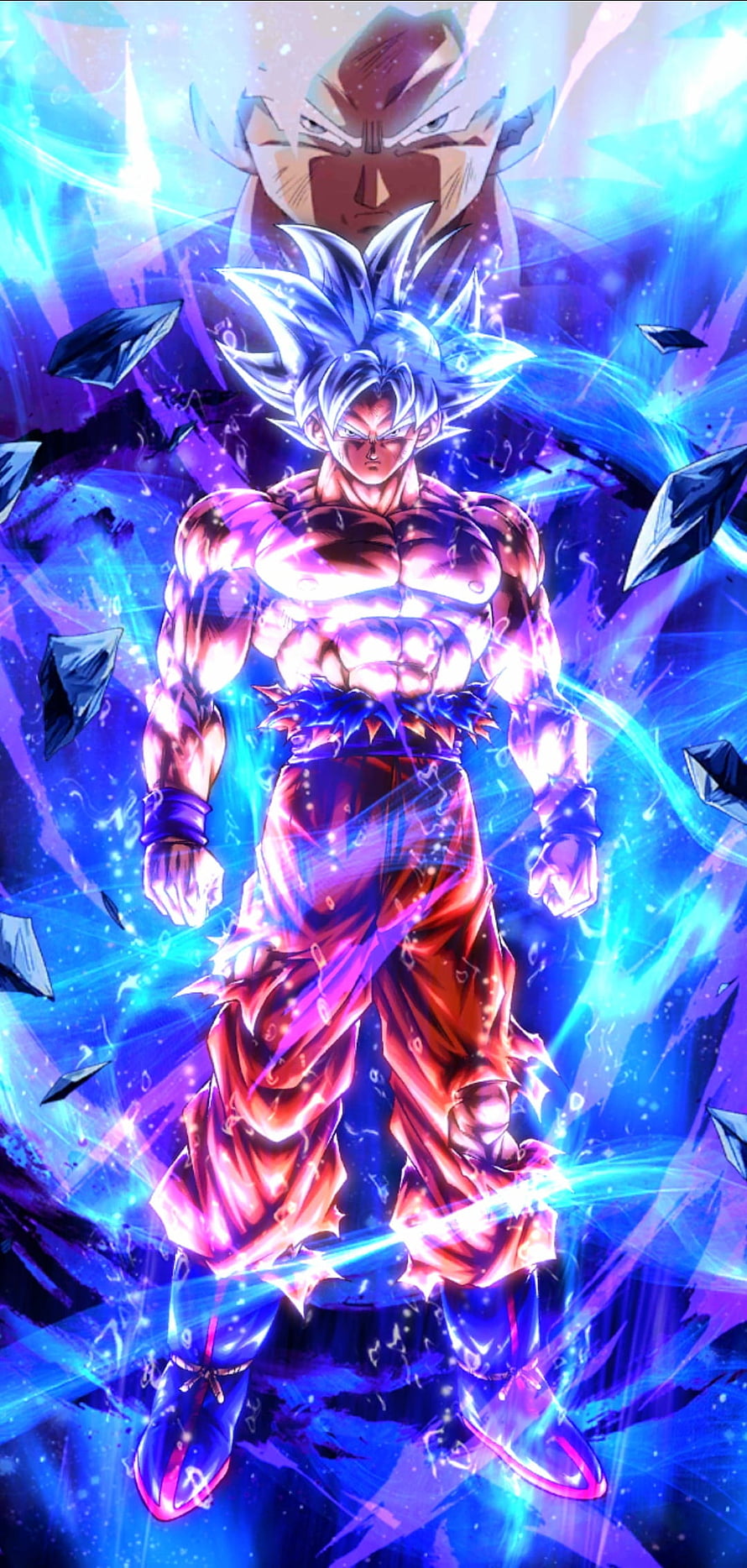 Goku Ultra Instinct Dragon Ball Legends Anime Character Artwork HD phone wallpaper