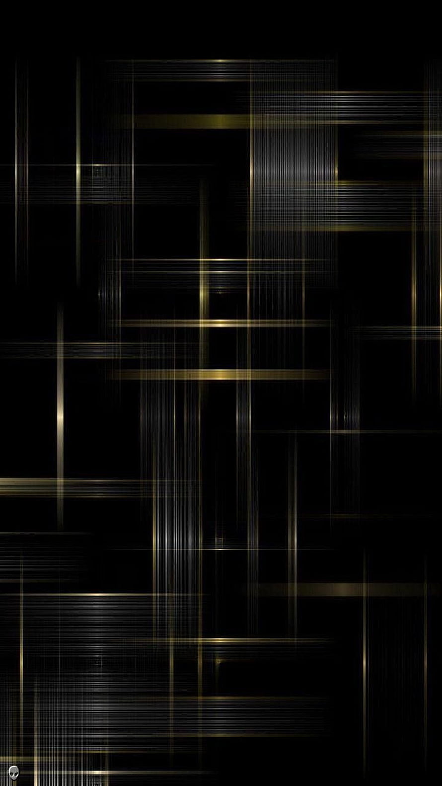 Elegant Black and Gold Geometric Line Art Abstract Minimalist Design HD phone wallpaper