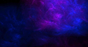 Vibrant Purple and Blue Cosmic Nebula Clouds in Deep Space HD wallpaper