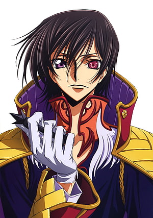 Lelouch vi Britannia in Royal Regalia from Code Geass Anime HD phone wallpaper
