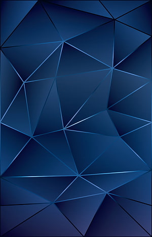 Abstract Geometric Triangle Pattern in Deep Blue Tones for Minimalist Digital Art HD phone wallpaper