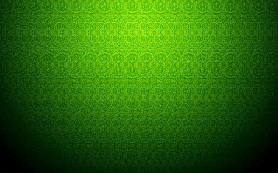 Dark Green Damask Pattern with Vintage Floral Motif and Vignette HD wallpaper