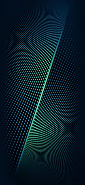 Dark Diagonal Line Art with Neon Green Accent and Blue Gradient HD phone wallpaper