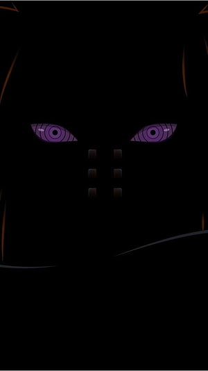 Pain Rinnegan Eyes in Darkness from Naruto Shippuden Anime Wallpaper HD phone wallpaper