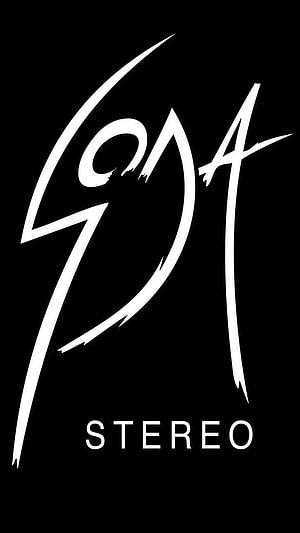 Soda Stereo Minimalist Logo Wallpaper with Gustavo Cerati Tribute Script HD phone wallpaper