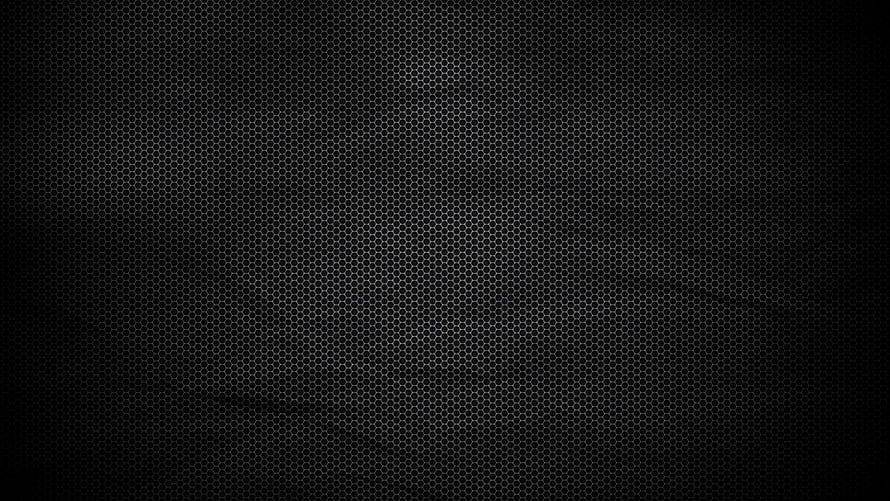 Dark Hexagonal Mesh Pattern with Subtle Gradient and Geometric Texture HD wallpaper