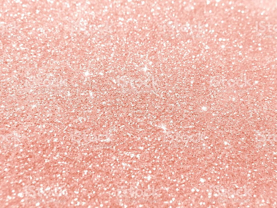 Rose Gold Glitter Texture with Sparkling Pink Shimmer and Fine Metallic Particles HD wallpaper
