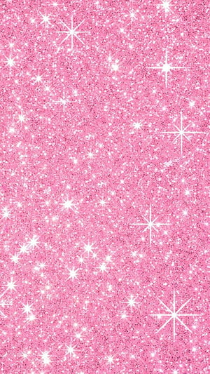 Pink Glitter Texture With White Sparkling Stars And Shimmering Background Pattern HD phone wallpaper
