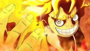 Monkey D. Luffy Gear 5 Infobox Anime Wallpaper HD wallpaper