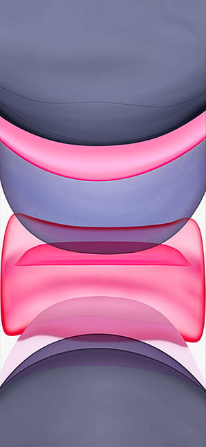 Abstract 3D Geometric Shapes in Pink and Gray for iPhone Wallpaper HD phone wallpaper