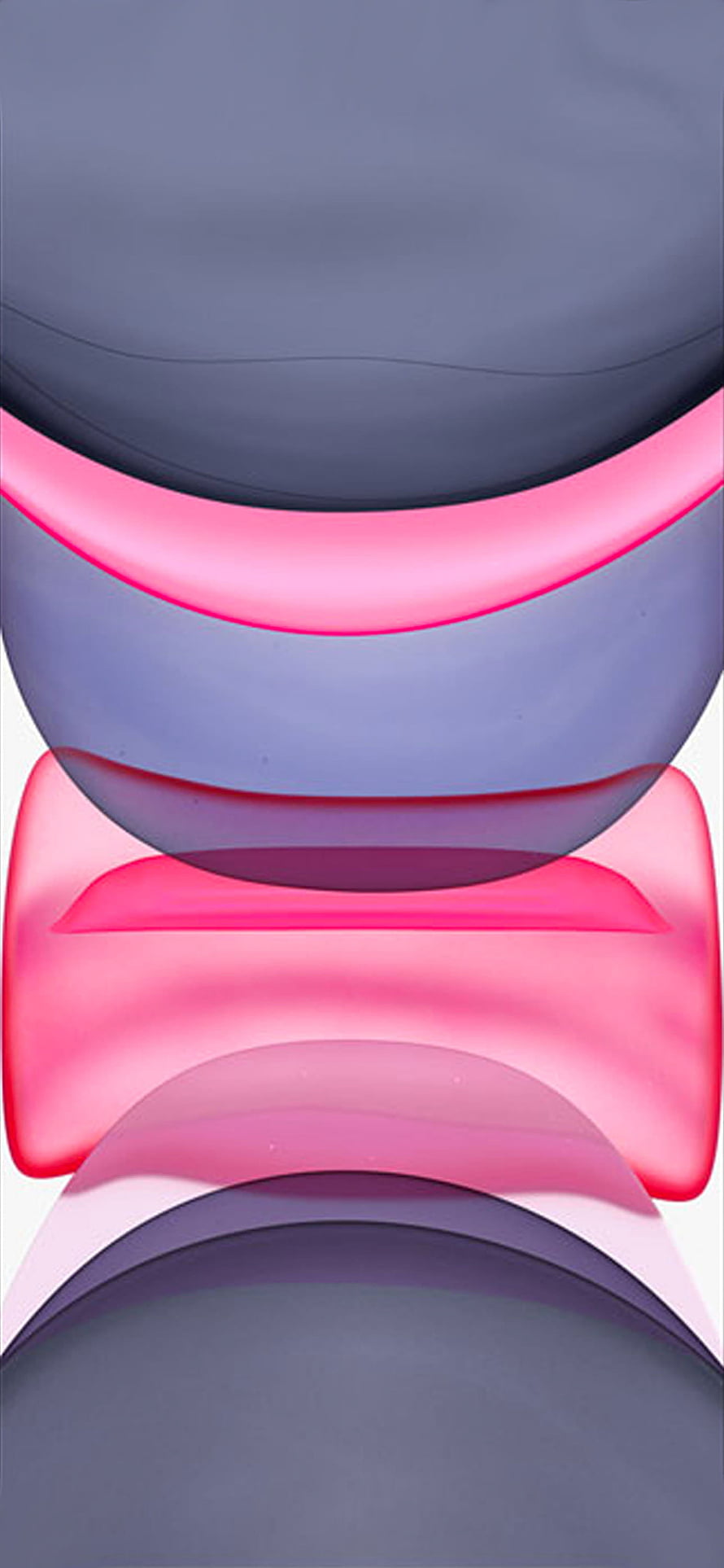 Abstract 3D Geometric Shapes in Pink and Gray for iPhone Wallpaper HD phone wallpaper