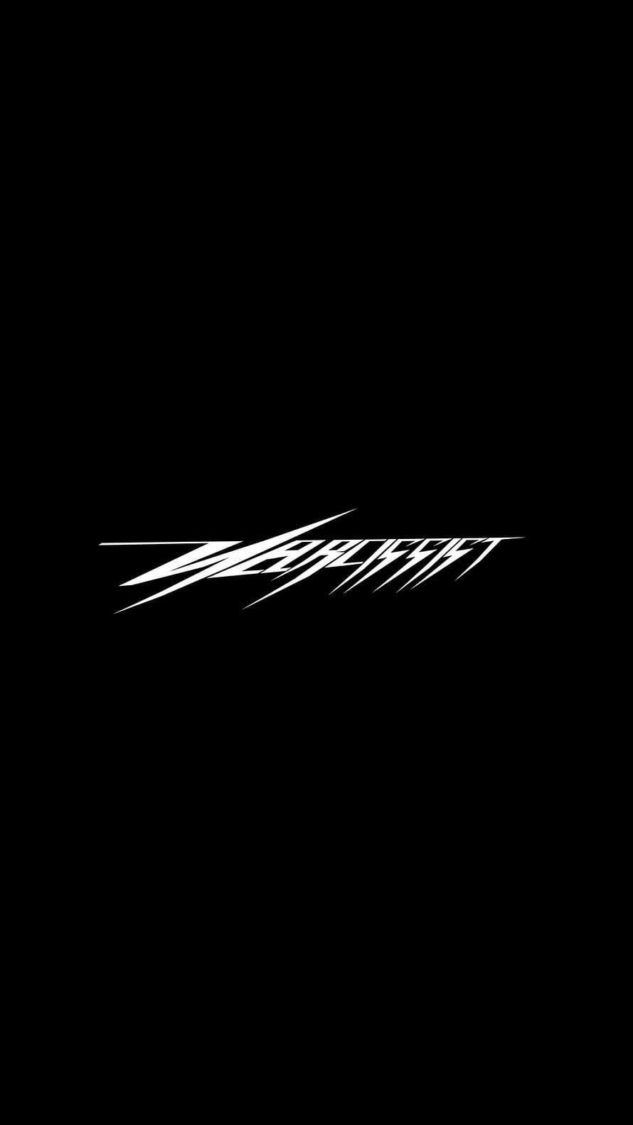 Playboi Carti Narcissist Album Logo Minimalist Black Background HD phone wallpaper