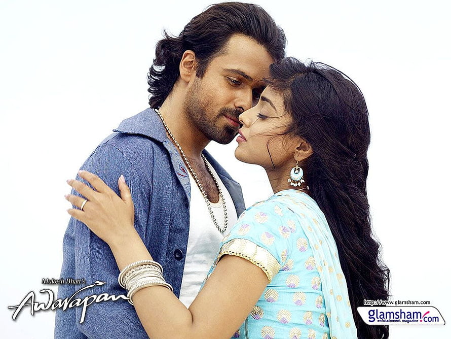 Emraan Hashmi and Aishwarya Rai in Awarapan Romantic Movie Poster HD wallpaper