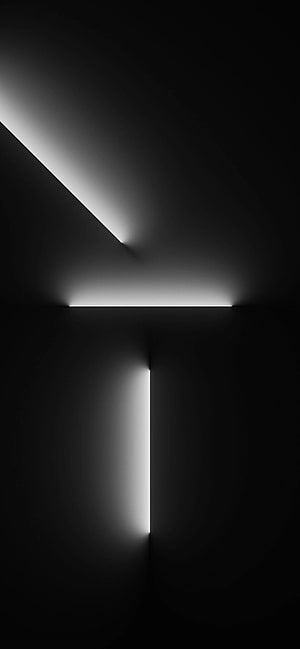 Minimalist Black Geometric Light Lines Abstract Dark Architecture Wallpaper HD phone wallpaper