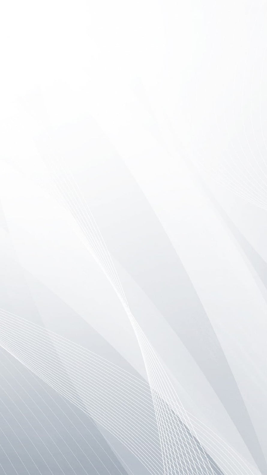 Minimalist Abstract Flowing Lines on a Soft White and Light Grey Gradient Background HD phone wallpaper