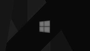 Windows 10 Material Design Dark Geometric Minimalist Desktop Background HD wallpaper