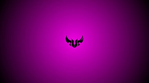Asus TUF Gaming Logo on Vibrant Purple Gradient Background HD wallpaper