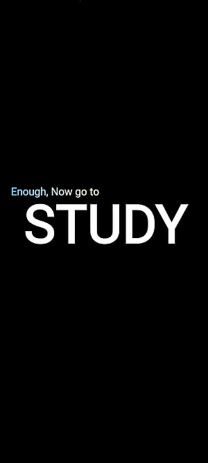 Minimalist Black Study Motivation Quote Wallpaper HD phone wallpaper