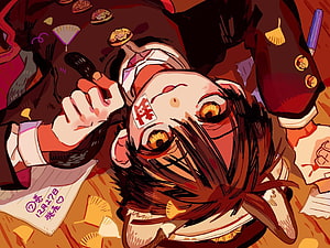 Hanako Kun Jibaku Shounen Hanako Kun Anime Character Illustration HD wallpaper