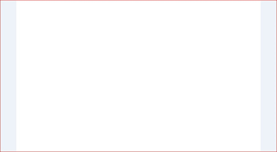 Minimalist White Screen with Subtle Light Blue Vertical Panels and Thin Red Border HD wallpaper