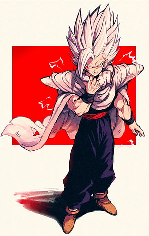 Gohan Beast Form Dragon Ball Anime Character Illustration HD phone wallpaper