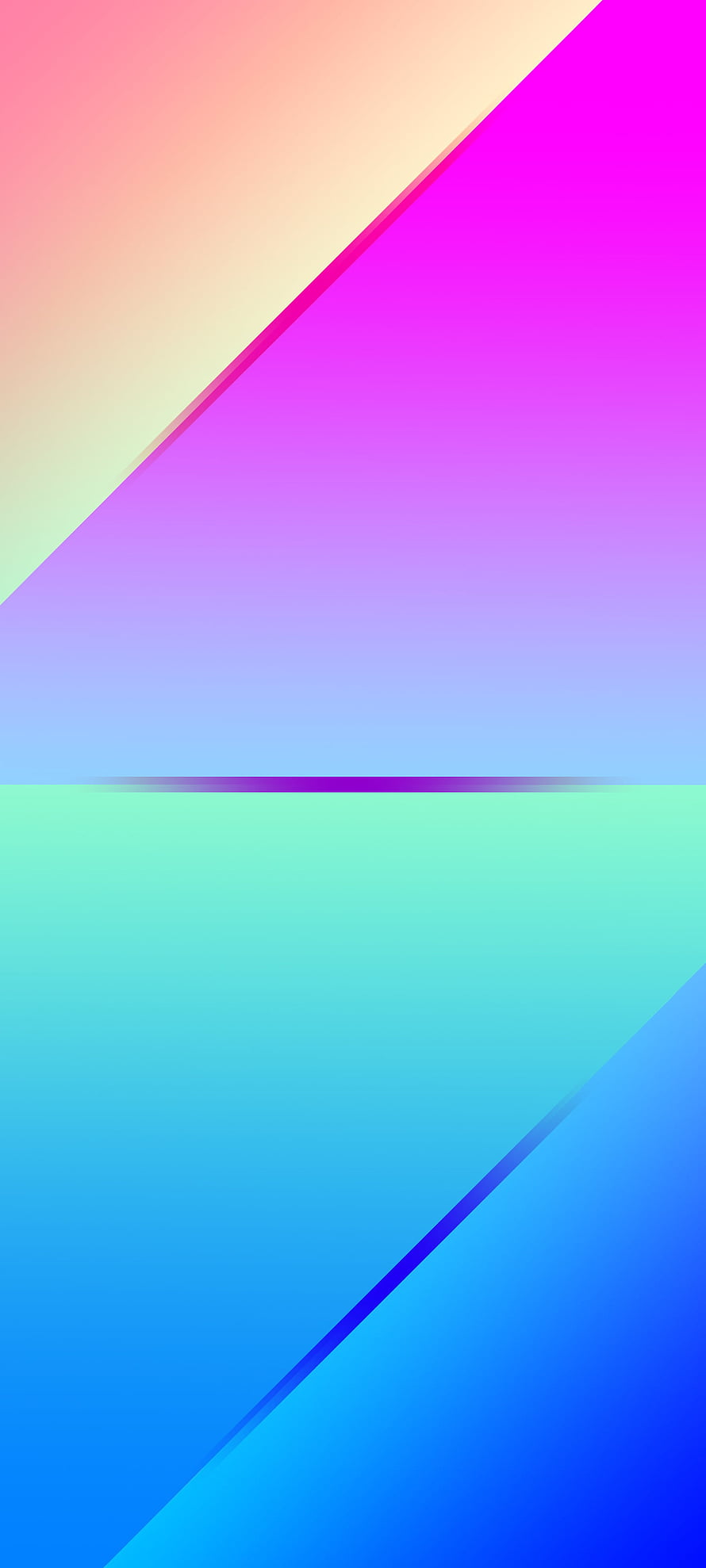 Vibrant Geometric Gradient Abstract Wallpaper With Soft Pastel and Neon Color Blocks HD phone wallpaper