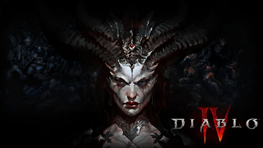 Lilith Character Art from Diablo IV Dark Fantasy Video Game HD wallpaper