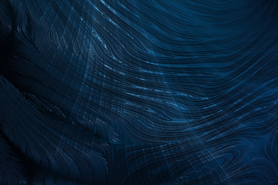 Dark Blue Abstract Flowing Lines and Swirling Texture Pattern HD wallpaper