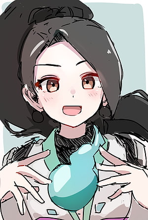 Sage from Valorant anime-style portrait holding a glowing teal orb with a cheerful expression HD phone wallpaper