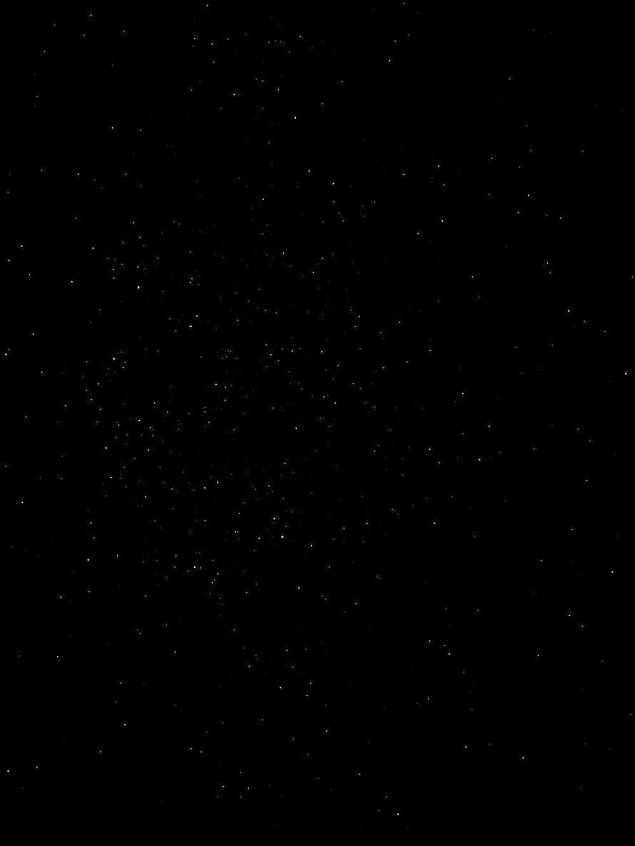 Minimalist Starry Night Sky with Scattered White Stars on a Deep Black Background HD phone wallpaper